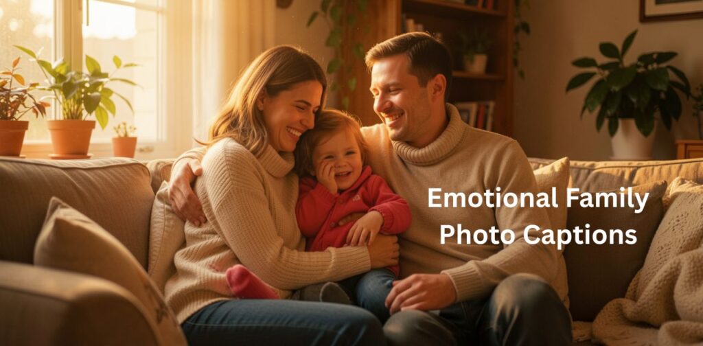 Emotional family moments filled with love, support, and unforgettable memories, perfect for Emotional Family Photo Captions on Instagram posts.