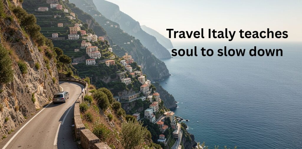 Amalfi Coast Instagram captions – inspirational Amalfi Coast scenery featuring colorful cliffside villages, blue sea views, and dreamy Mediterranean travel atmosphere for Amalfi Coast Instagram captions ideas