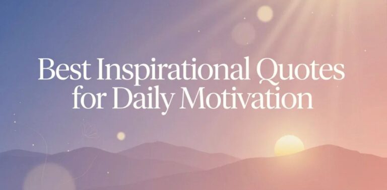 Inspirational quotes on background for daily motivation and success mindset