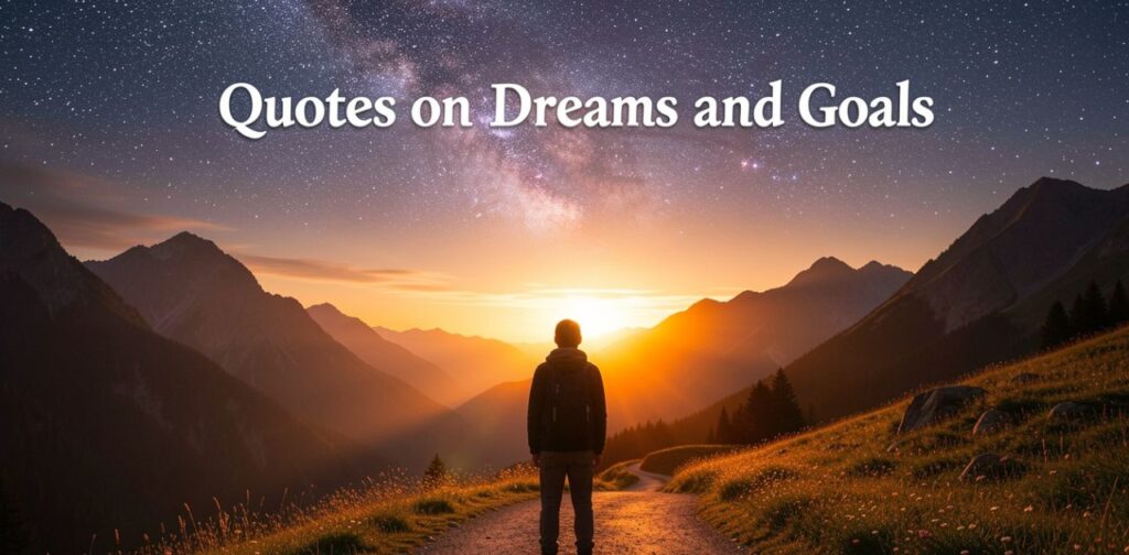 Quotes on Dreams and Goals – Inspirational Words to Motivate You to Pursue Your Dreams and Achieve Your Goals